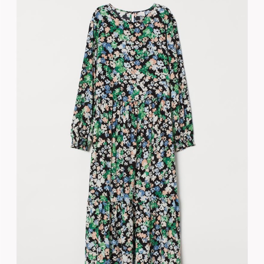 H&M | Creped Midi Dress